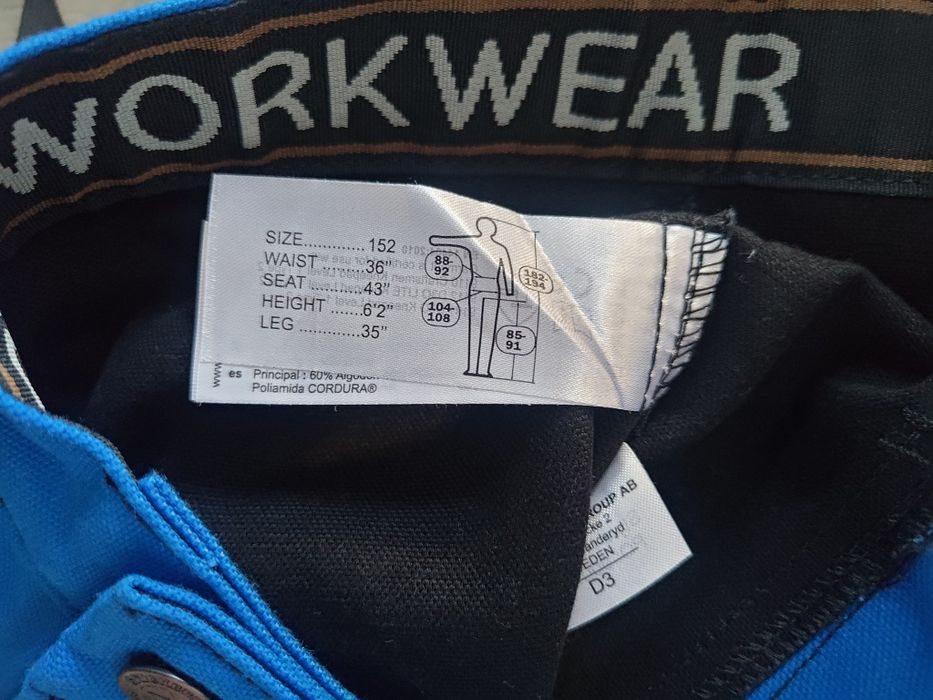 152 Snickers RuffWork Canvas spodnie robocze serwisowe BHP