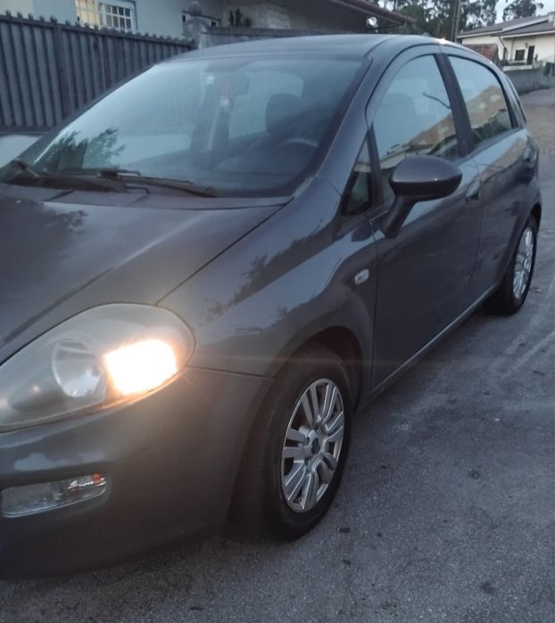 vendo fiat punto 1.3 multiget 2014 nacional   acidentado salvado