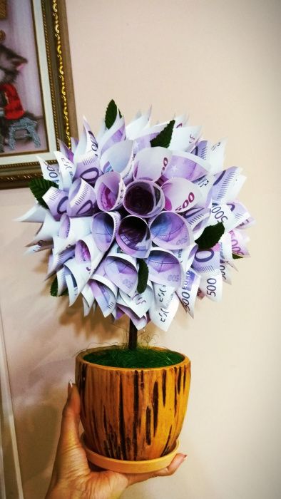 Денежное дерево. Топиарий.