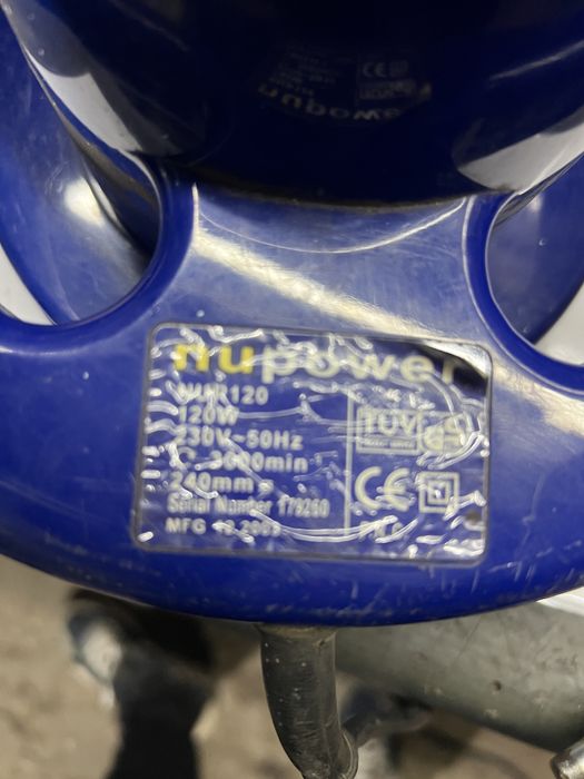 Продам шліфмашинку nupower  120w