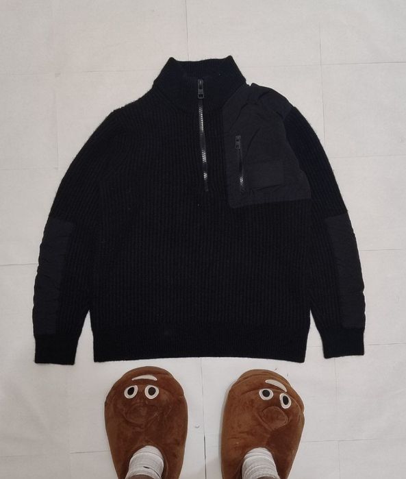 1/4 zip Calvin Klein wool sweater