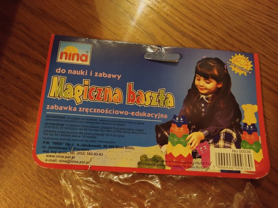 Układanka piramida magiczna baszta Nina