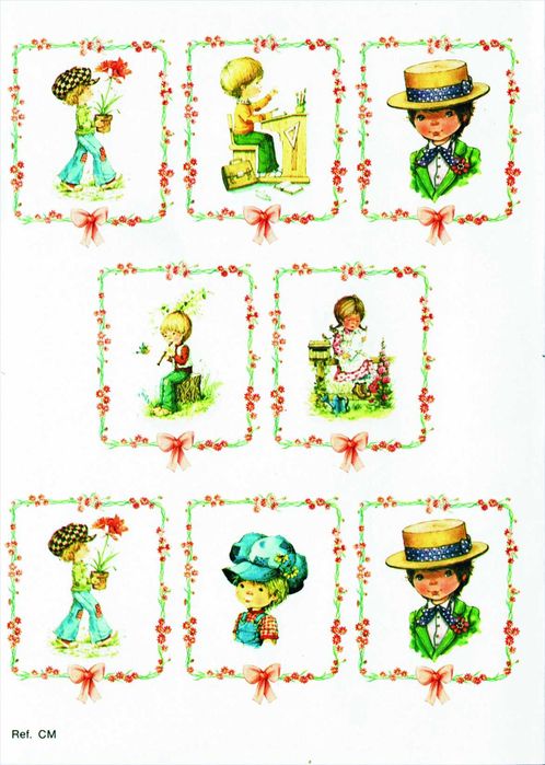 2 Cadernos Sarah Kay escolares antigos - desenho e quadriculados