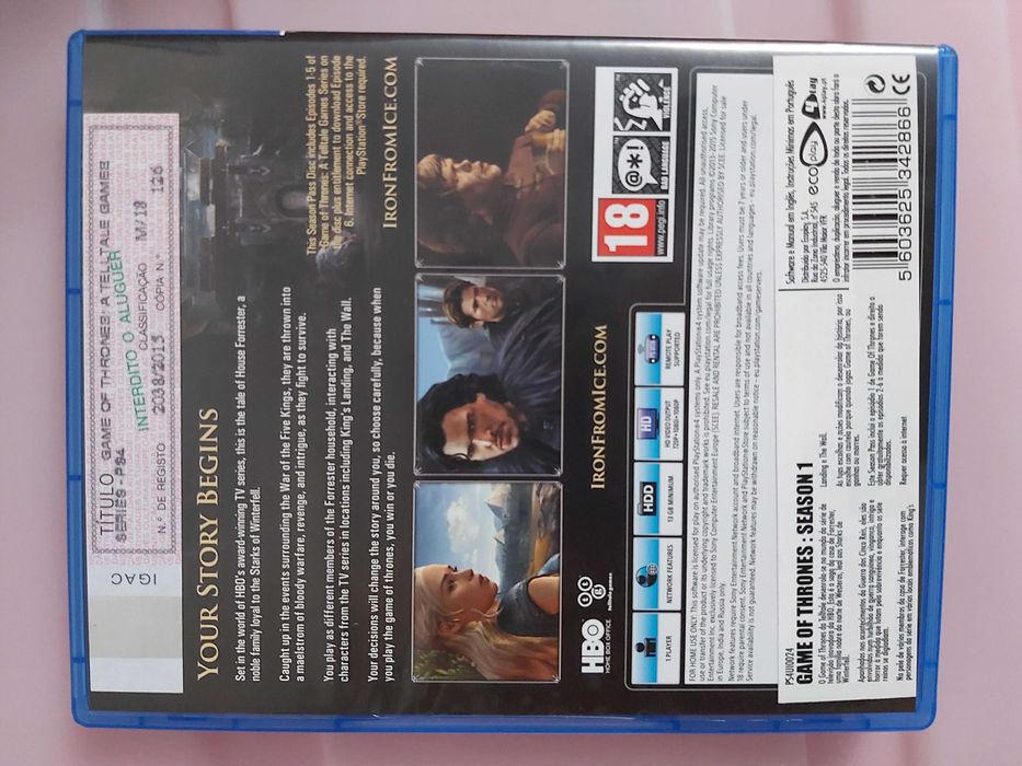 Jogo PSP 4 Game of Trones