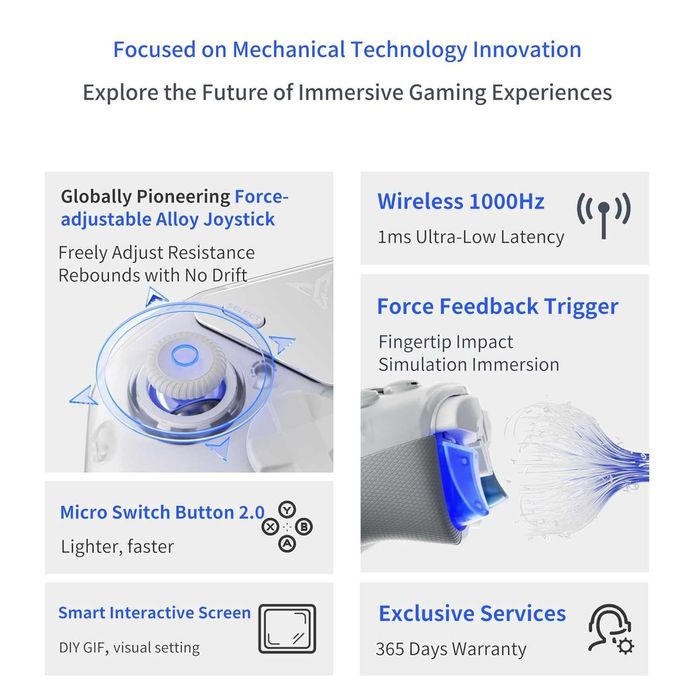 Геймпад Flydigi APEX 4 Windows, Android, Nintendo Switch, iOS