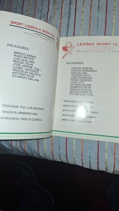 Voleibol senior torneio vindimas Douro Lamego 1990