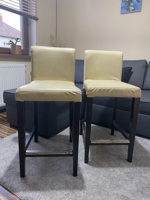 Stołki barowe IKEA BERGMUND