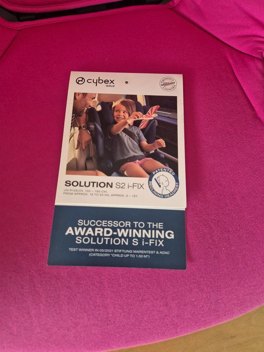 Cadeira Auto Cybex Solution S2 i-Fix