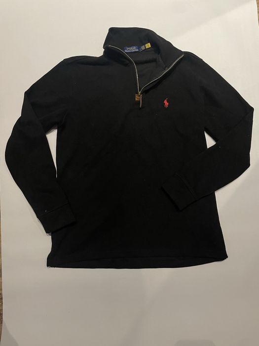 Polo Ralph Lauren • Damska L • Czarny • Half Zip • Klasyka