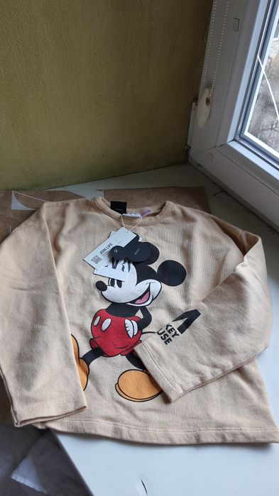 Свитшот Zara Disney mickey maus 4-5