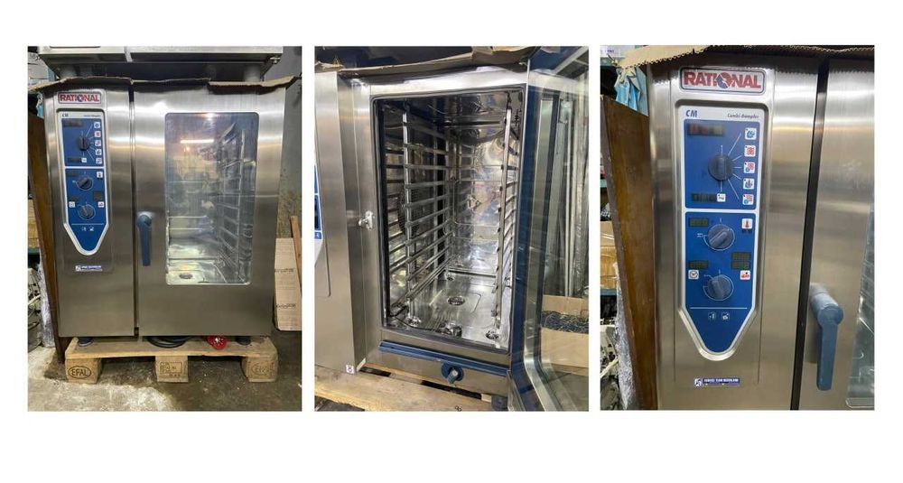 Пароконвектомат 10 уровней Rational CM 101, пароконвекционная печь б/у