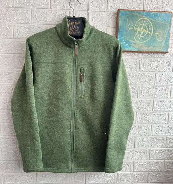 Трекінгова кофта тепла on the peak outdoor на флісі рXL мілітарі олива