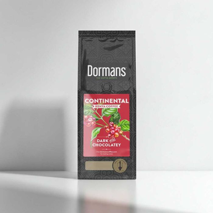 Kawa z Kenii Arabica Kenya Continental Ziarnista 375g – Bogate nuty czekolady z akcentami dojrzałych owoców | Dormans