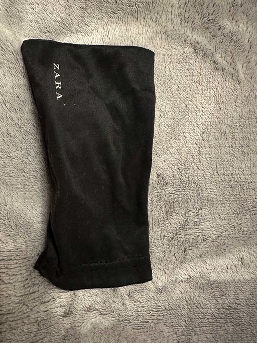Okulary Zara zerówki z etui