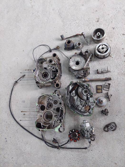 Honda trx 250 , 2007 karter gaźnik sprzęgło alternator magneto silnik