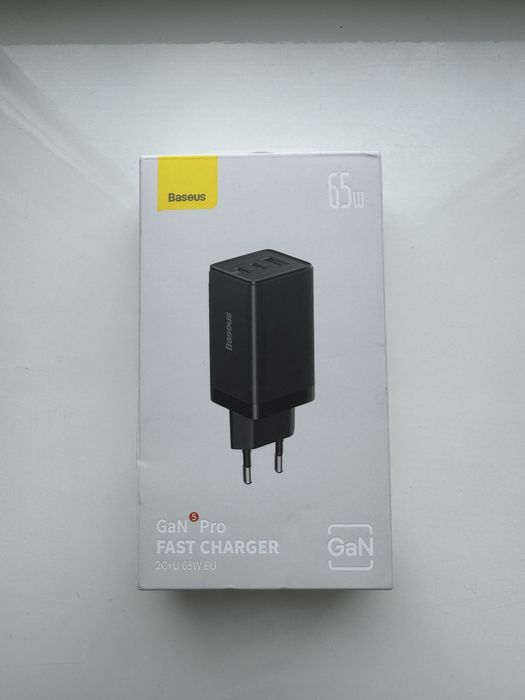 Мережевий зарядний пристрій Baseus Fast Charger 65W