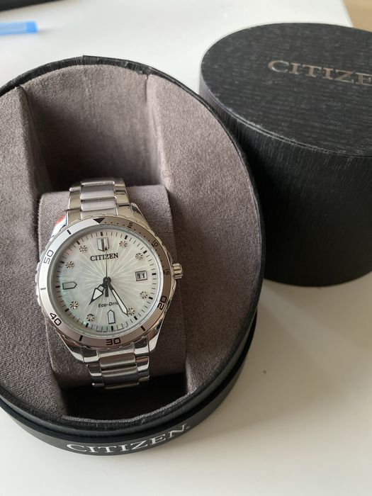 Zegarek damski Citizen FE6170-88D Lady Eco-Drive srebrny