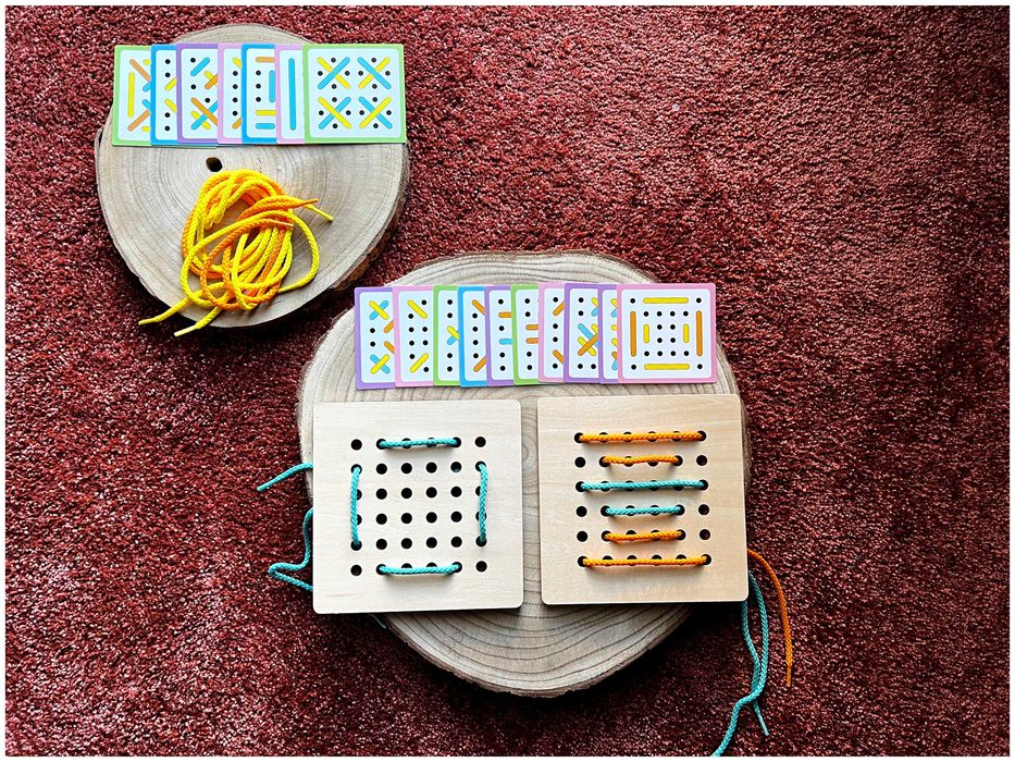 Jogo Educativo de Encaixe em Madeira