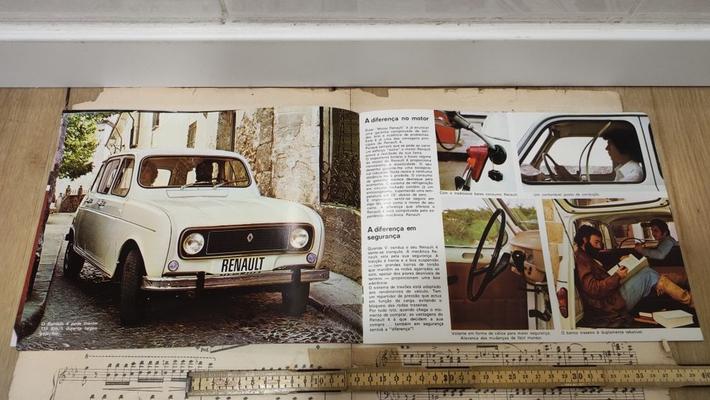 Catálogo Renault 4 Antigo