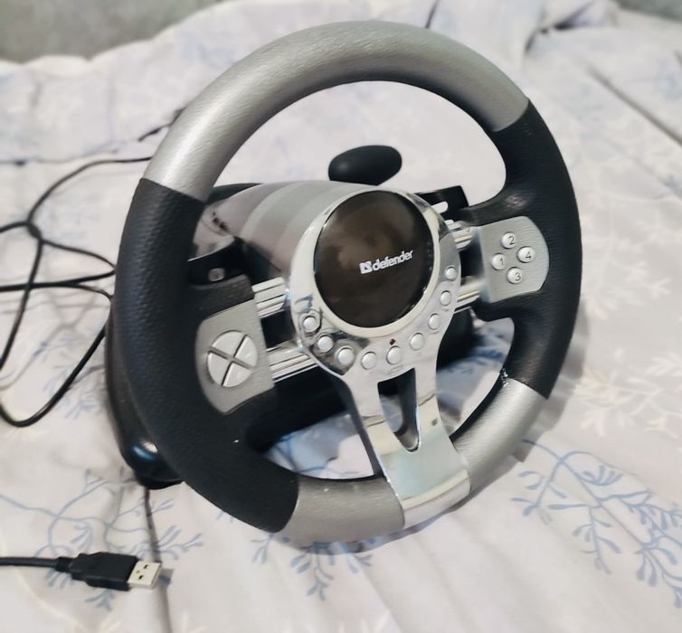 Ігровий руль defender forsage gtr