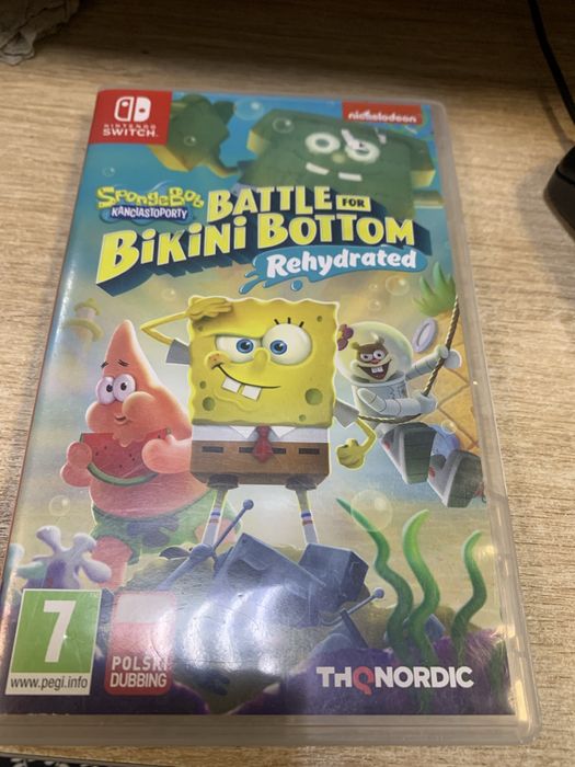 Spongebob battle for bikini switch