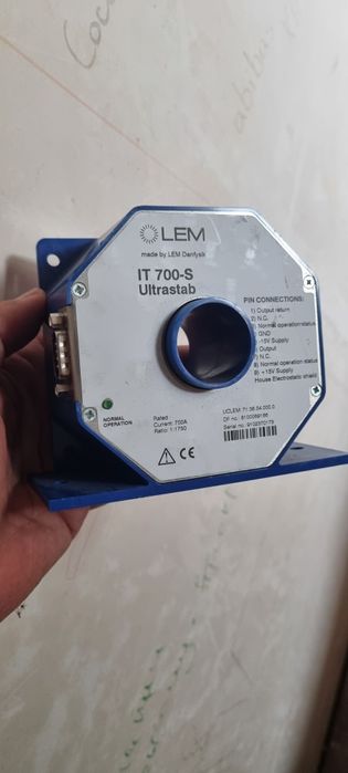 Датчик / перетворювач струму LEM 700 ампер IT 700-s Ultrastab