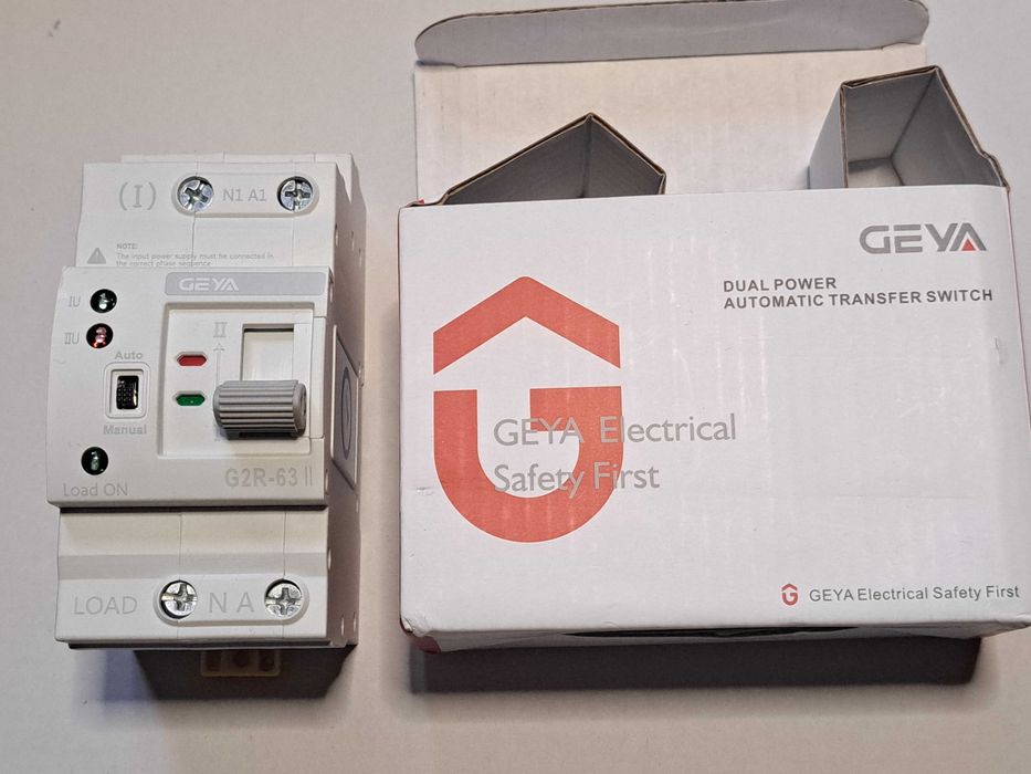АВР автомат ввода резерва GEYA G2R 2P 63А
