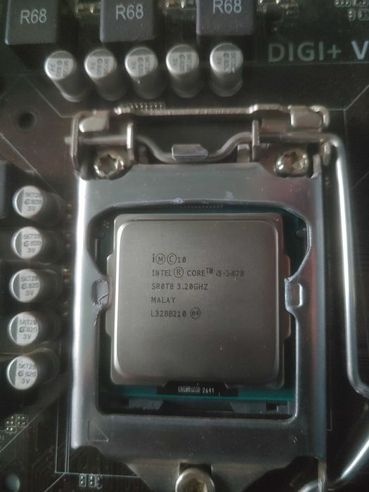 Продам комплект Asus p8z77- v lx + i5 3470 + ddr 3 2×4 gb 1600 mhz