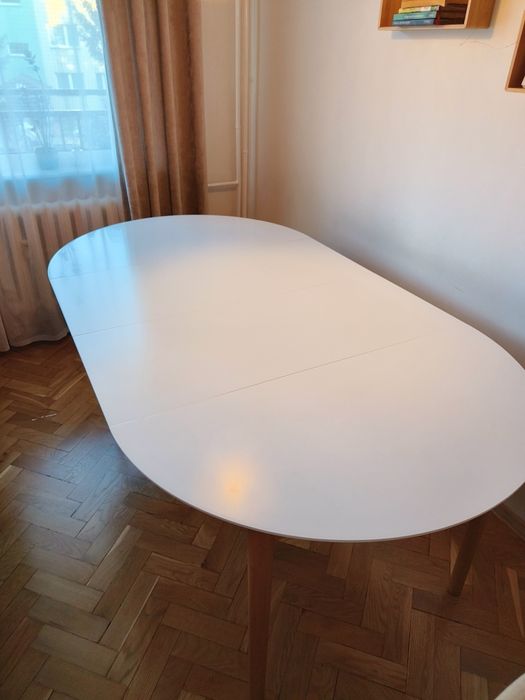 Stół okrągły 110 rozkładany Jysk MARSTRAND