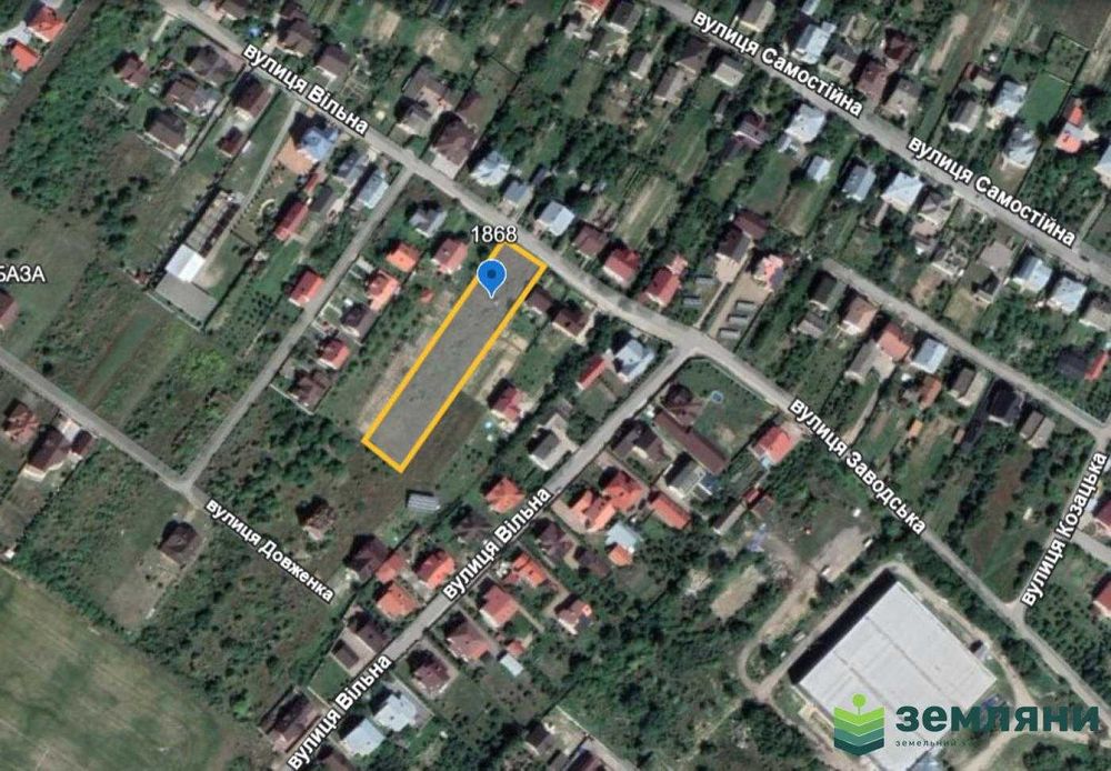 Продається ділянка 30 сот під будів. в Угриневі по вул. Вільна (1)