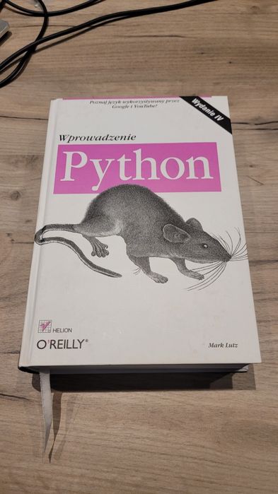 Wprowadzenie, Python, Helion, Mark Lutz, Wyd 4