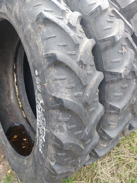 270/95R38 (11.2R38 ) Kleber opony używane rolnicze para