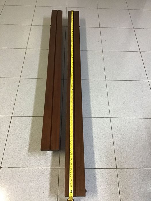 Sanefas em madeira antiga de boa qualidade e em muito bom estado.