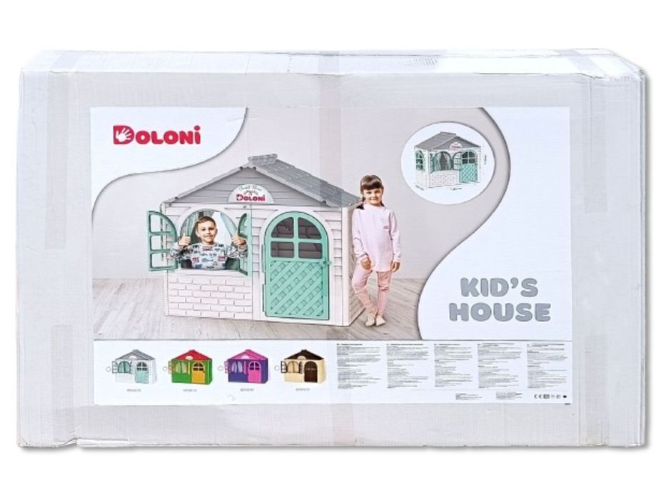 Domek ogrodowy 78x128,5x119,5cm - Fioletowy