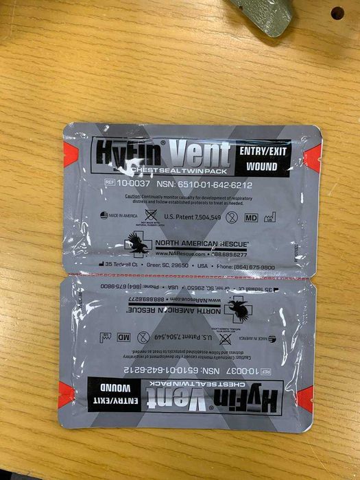 Оклюзійна наліпка HyFin Vent twin pack