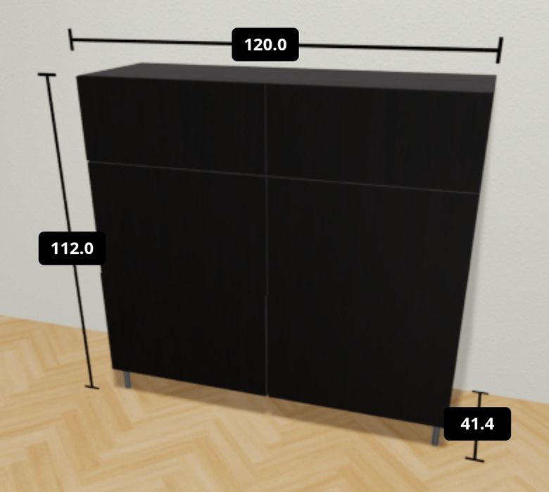 Aparador IKEA  (A112xL120xP41.5)