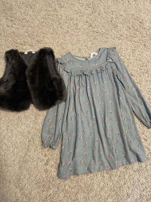 Комплект плаття і желетка h&m 134