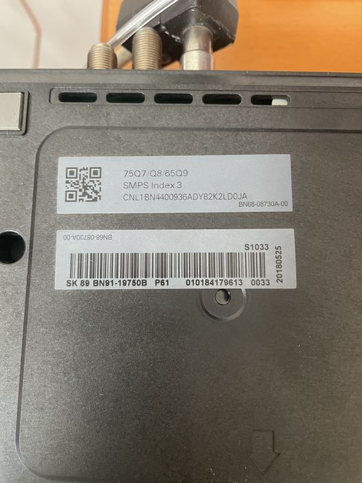 Telewizor Samsung uszkodzony