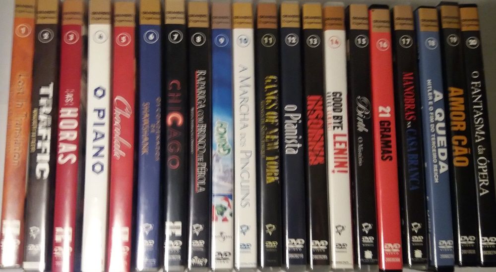 DVD - Filmes jornal EXPRESSO coleção completa