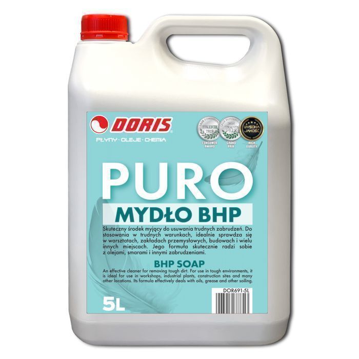 PURO Żel BHP do mycia rąk DORIS 5L 1szt