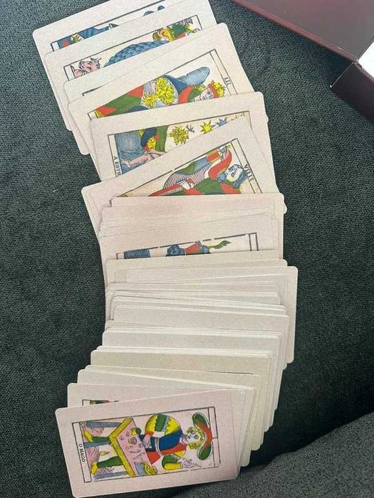 " Antigo Tarô de Marselha" Livro & 78 CARTAS - Ed. Pensamento