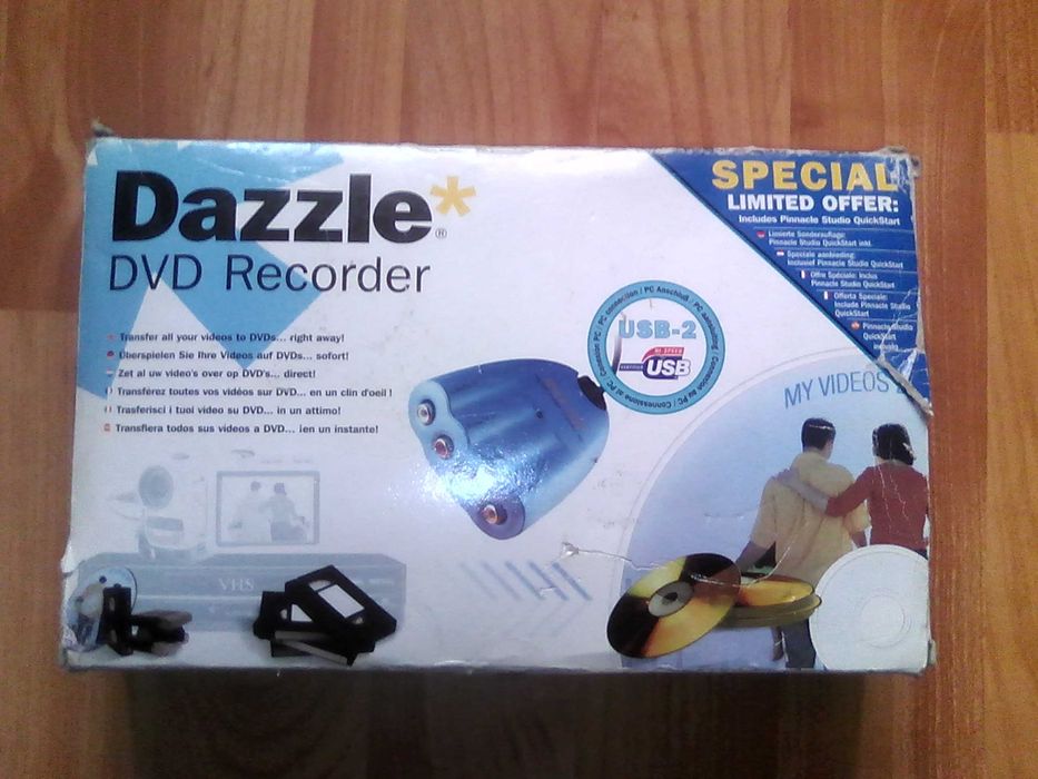 vendo dazzle dvd recorder usado