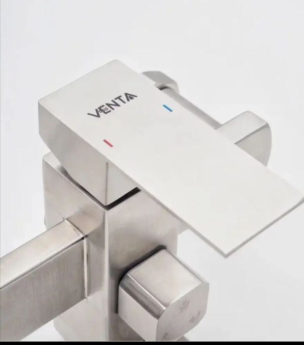 Душевая система VENTA Чехия из нержавеющей стали.