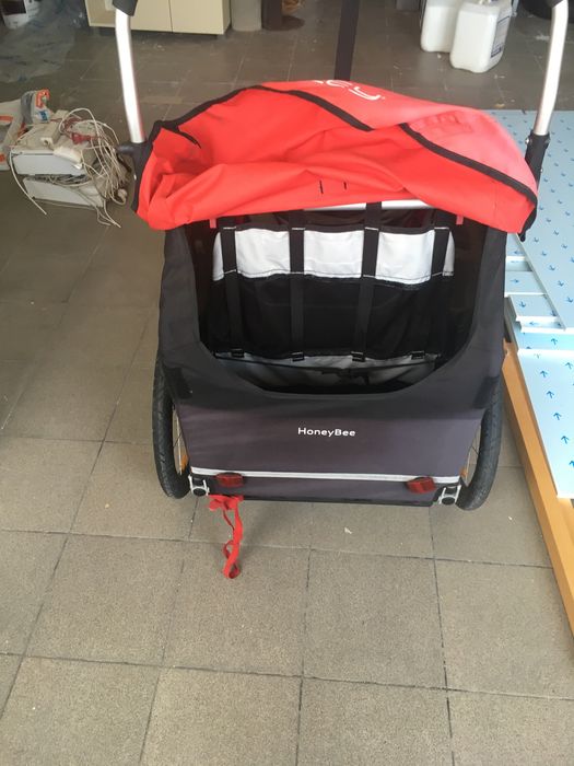 Przyczepka dwuosobowa Burley Honey Bee - stan bardzo dobry.