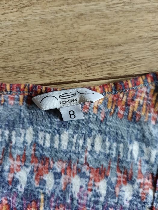 Zestaw bluzki S M koszulki bokserki print wzór 36 38 New Look