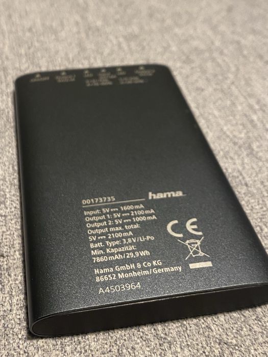 Powerbank Hama 7860 mAh