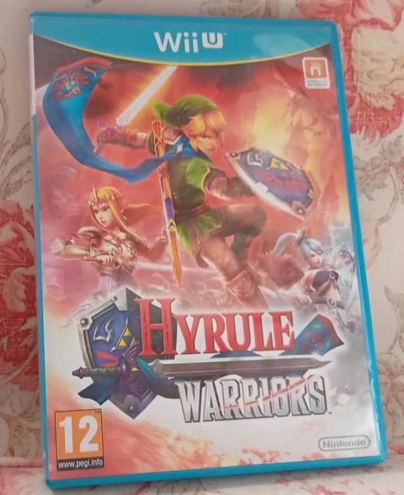 Jogo "Hyrule warriors" para Wii U- Ideal p presente aniv ou Natal