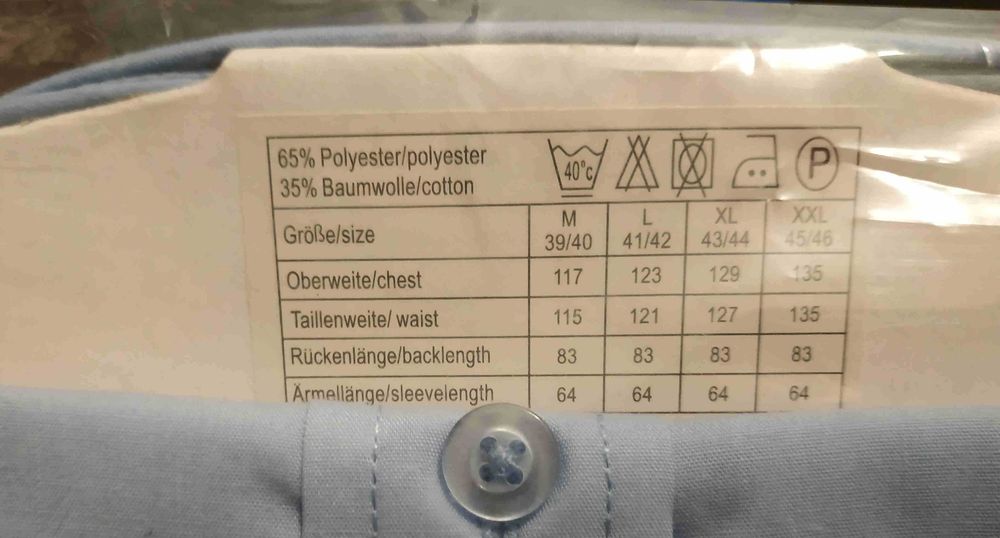 Koszula Biała M Nowa