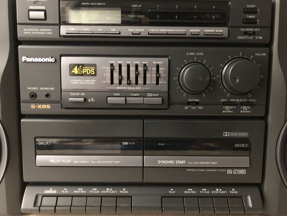 Panasonic RX CT980. Вход AUX