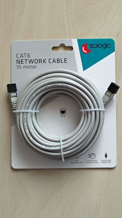 Кабель FTP Cat 6 LAN  10м
